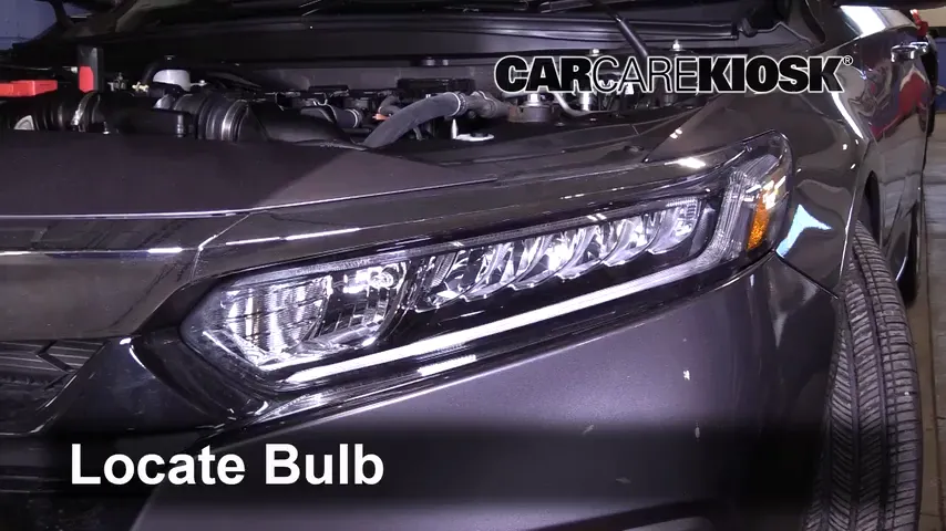 2019 Honda Accord Sport 2.0L 4 Cyl. Turbo Lights Parking Light (replace bulb)